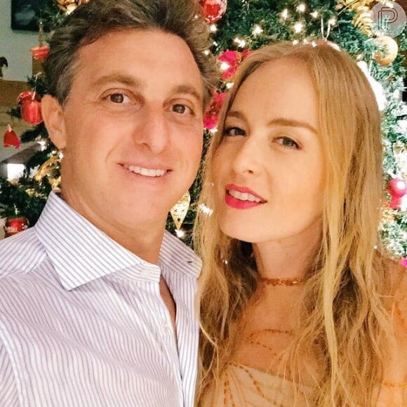 Luciano Huck comemoraram o Natal juntos com selfie no Instagram