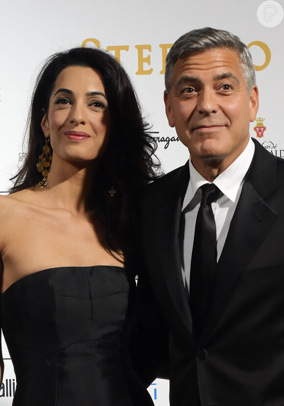 George Clooney está muito animado com a gravidez da mulher, Amal Alamuddin