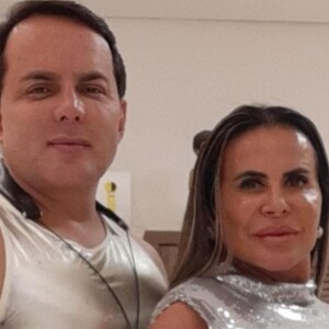 Gretchen faz foto ousada com o marido, Esdras de Souza