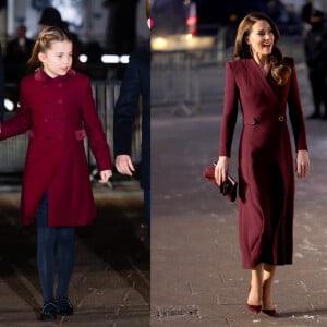 Semelhança do look de Kate Middleton e da filha, Charlotte, roubou a cena