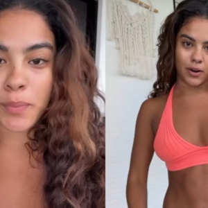 Bella Campos mostrou o corpo após boatos e soltou o verbo