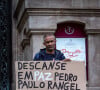 Pedro Paulo Rangel ganhou homenagem de fãs em velório