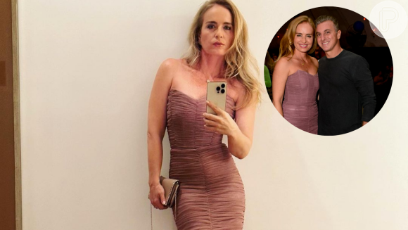 O vestido rosa nude de Angélica para festa do 'Domingão' é a inspiração que faltava para seu fim de ano