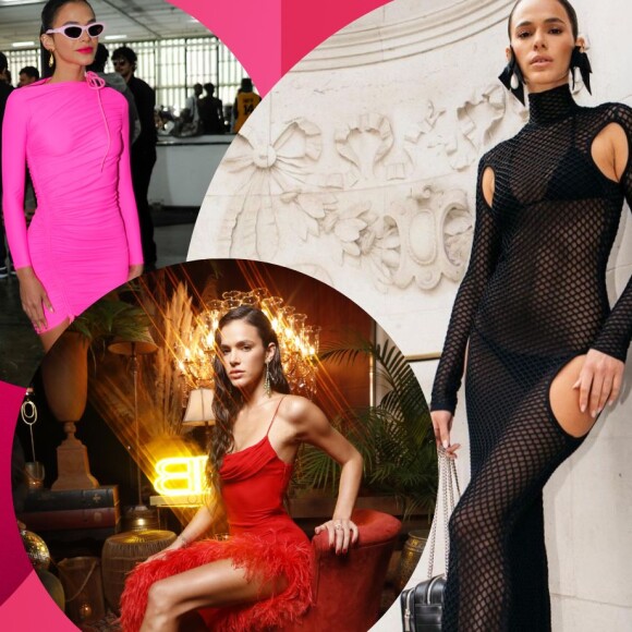 Retrospectiva fashion de Bruna Marquezine em 2022 traz looks repletos de tendências