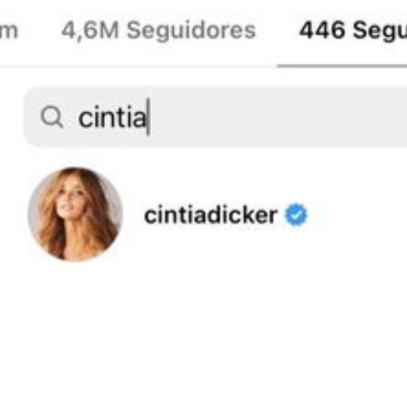 Luana Piovani e Pedro Scooby ainda seguia Pedro Scooby e Cintia Dicker no Instagram 