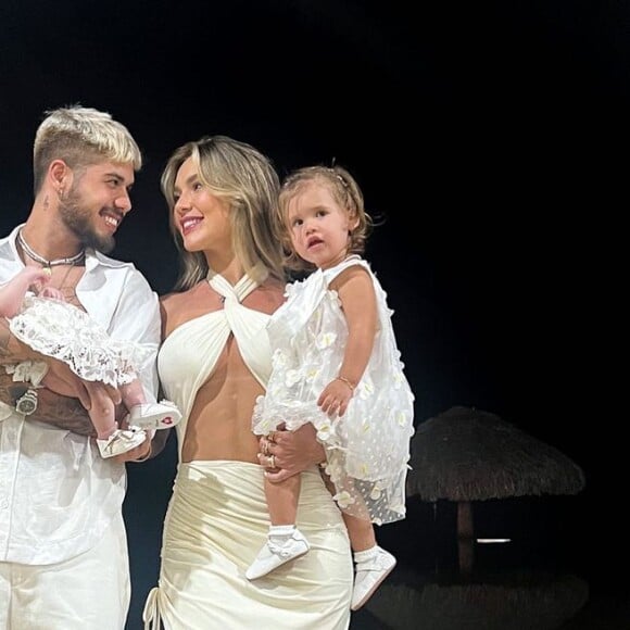 Virgínia Fonseca e Zé Felipe já são pais de duas filhas: Maria Alice e Maria Flor