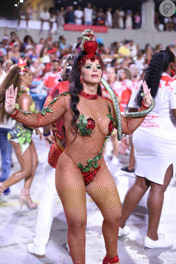 Viviane Araújo mostrou que está com tudo em cima para o Carnaval 2023