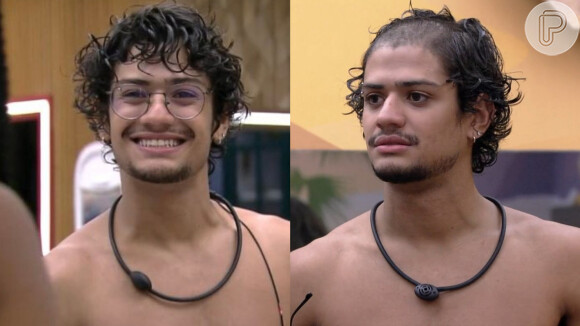 Antes e depois de Gabriel Santana, do 'BBB 23', após corte de cabelo