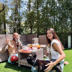 Joana Sanz e Daniel Alves fizeram um acordo para a imagem do jogador não ser ainda mais prejudicada