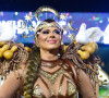 Viviane Araújo arrasou no desfile da Mancha Verde, que homenageou o Nordeste e o xaxado