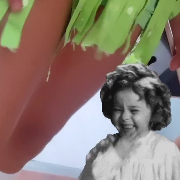 Até a pinta de Angélica foi reproduzida na fantasia de Eva!