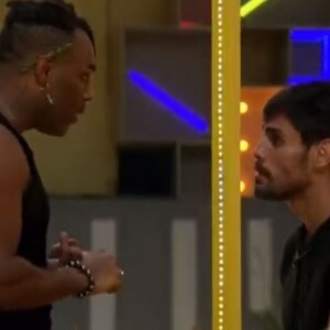 BBB 23: Fred Nicácio e Cara de Sapato discutiram durante a festa