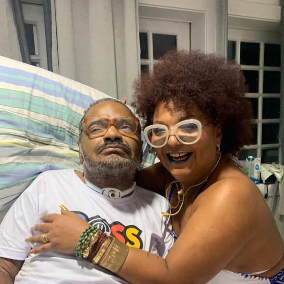 Arlindo Cruz e Babi estão casados há 35 anos