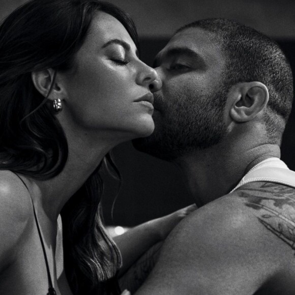 Paolla Oliveira e Diogo Nogueira surgiram em uma foto sensual nas redes sociais