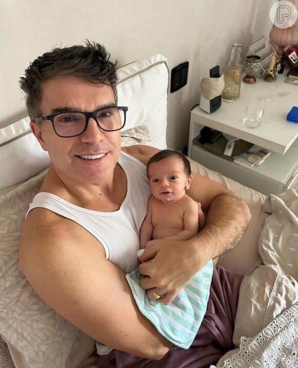 Filho de Claudia Raia e Jarbas Homem de Mello, Luca tem feito sucesso com fotos fofas nas redes sociais