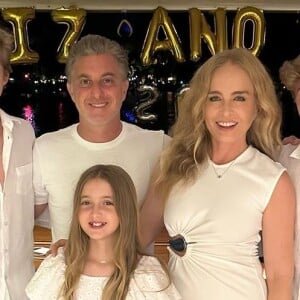 Angélica e Luciano Huck também são pais de Benício e Joaquim