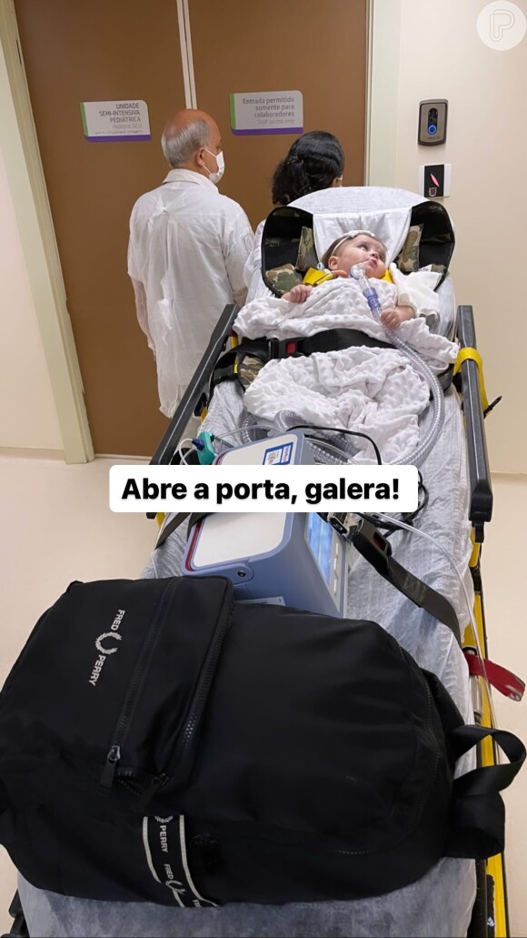 Filha de Juliano e Letícia Cazarré já passou por múltiplas cirurgias desde o nascimento