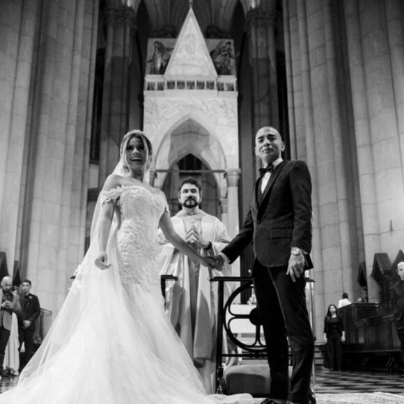 Lexa e MC Guimê reataram o casamento pouco antes do cantor ir para o 'BBB 23'