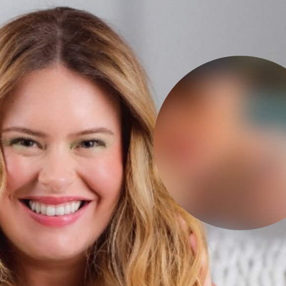 Mari Bridi aproveitou a tarde desta sexta-feira (24) para pegar sol