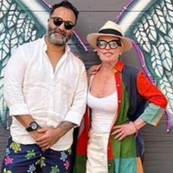 Ana Maria Braga assumiu namoro com o jornalista Fábio Arruda