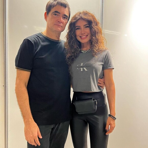 Paula Fernandes postou foto com Samuel Rosa e um detalhe chamou atenção dos seguidores da artista: seu rosto