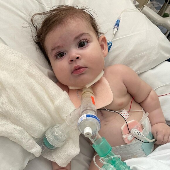 Maria Guilhermina ficou internada por conta de uma infecção