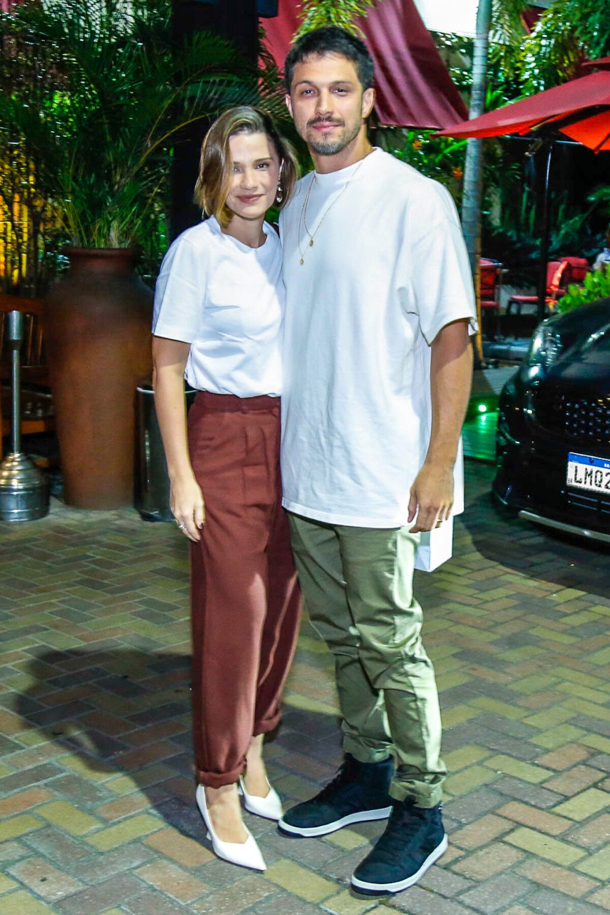 Foto Romulo Estrela levou a mulher, Nilma Quariguasi, para aniversário