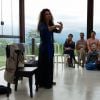 Patricia Furtado de Mendonça dá aulas de teatro