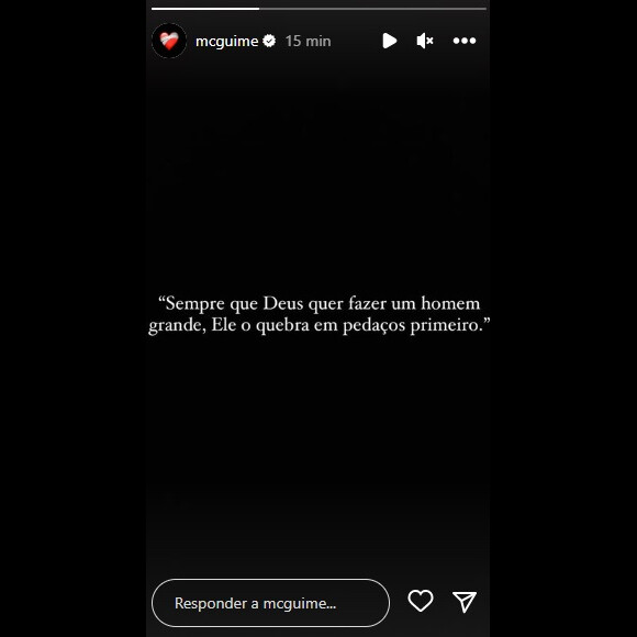 MC Guimê se ausentou das redes sociais após polêmicas