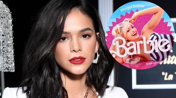 Bruna Marquezine vira meme por look diferentão após trailer de 'Barbie'. Fotos!