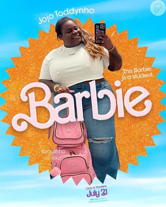 Jojo Todynho também entrou na brincadeira do filme 'Barbie'