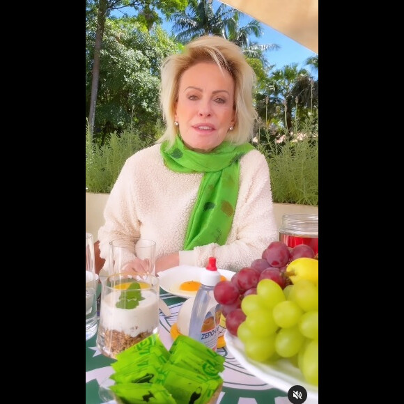 Ana Maria Braga gravou vídeo atualizando seu estado de saúde