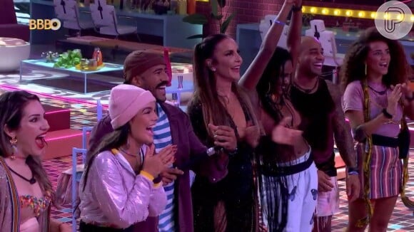 BBB 23: 'brothers' receberam apresentação especial de Ivete Sangalo na festa de quarta-feira (12)