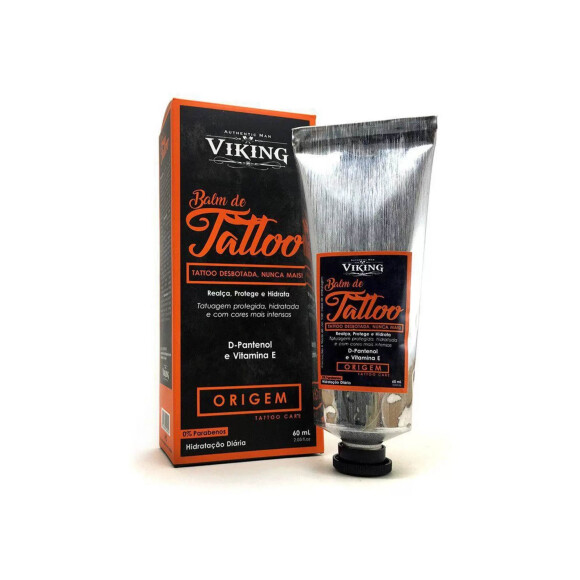 Balm hidratante para tatuagem, Viking