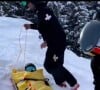 Luciana Gimenez sofreu um grave acidente enquanto esquiava em janeiro deste ano