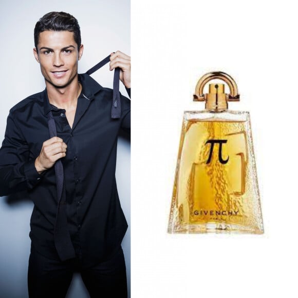 O perfume favorito de Cristiano Ronaldo é o Pi, de Givenchy