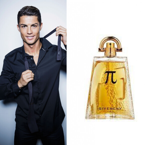 O perfume favorito de Cristiano Ronaldo é o Pi, de Givenchy