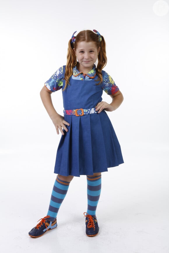 Giulia Garcia em foto como a Ana da novela 'Chiquititas' (2013/2015)