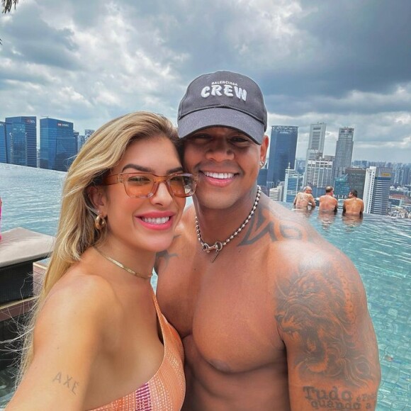 Lorena Improta assumiu que muitas vezes se sente desrespeitada por fãs de Léo Santana