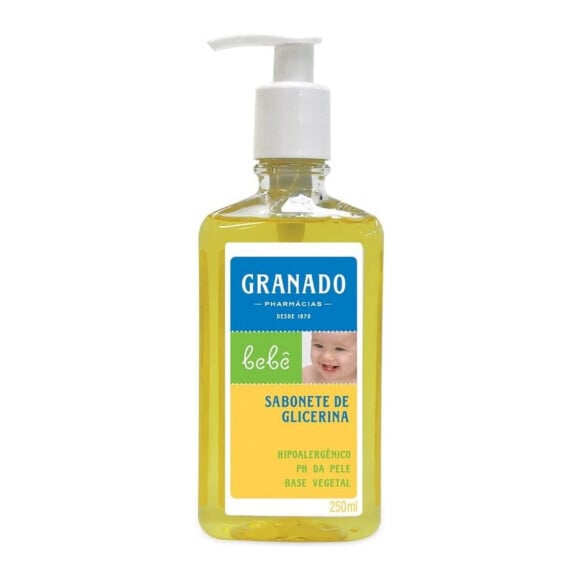 Sabonete líquido glicerinado bebê 250 ml, Granado