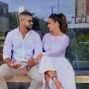 Fãs se emocionaram com os registros de Vivi e Militão