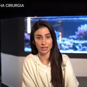 Bianca Andrade relatou os momentos pré e pós-cirurgia em um vídeo no YouTube