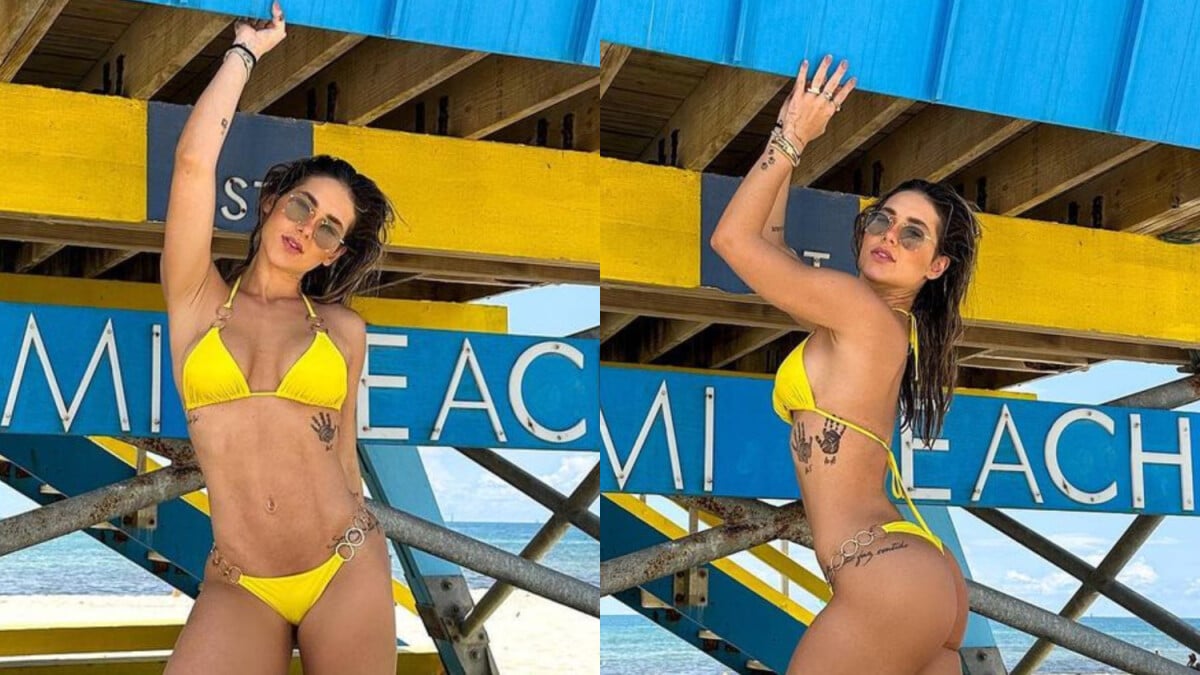 Foto Virg Nia Fonseca Impressionou Ao Exibir Corpo Sarado De Biqu Ni Purepeople