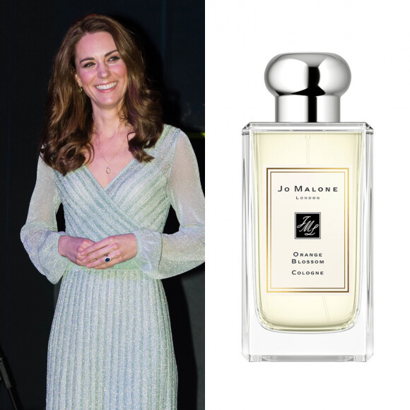 Kate Middleton usa diariamente o perfume Orange Blossom. de Jo Malone