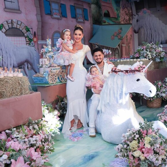 Vestido usado por Virgínia Fonseca na festa de 2 anos da filha custa cerca de R$ 25 mil