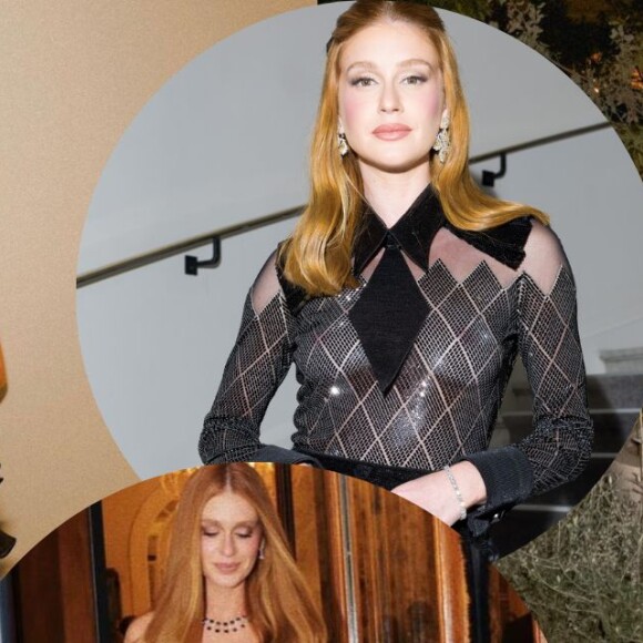 'Mais segura no meu estilo', opina Marina Ruy Barbosa em análise de seus looks de moda festa em Cannes 2023