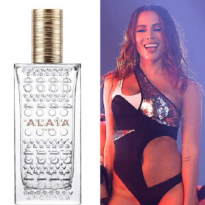 Outro perfume usado por Anitta é o Eau de Parfum Blanche, de Azzedine Alaïa