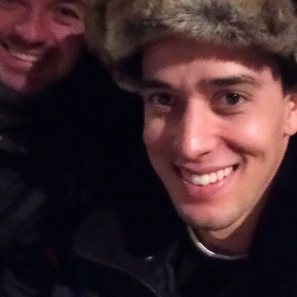 Thiago Salvático publicou uma nova foto com Gugu Liberato