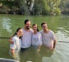 Biah Rodrigues e Sorocaba foram batizados no Rio Jordão em março de 2023