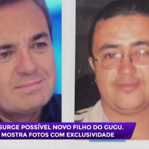 Foto do homem que diz ser filho de Gugu foi divulgada pelo programa 'Fofocalizando'